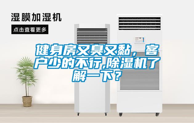 健身房又臭又黏，客戶少的不行,除濕機(jī)了解一下？