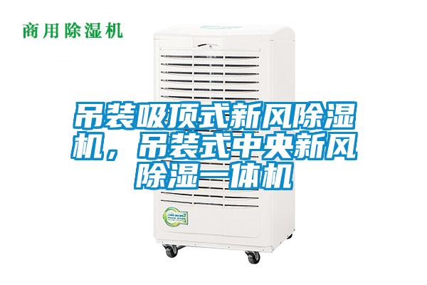 吊裝吸頂式新風(fēng)除濕機，吊裝式中央新風(fēng)除濕一體機