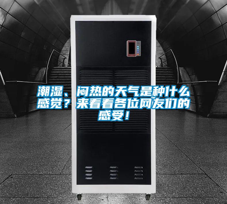 潮濕、悶熱的天氣是種什么感覺(jué)？來(lái)看看各位網(wǎng)友們的感受！