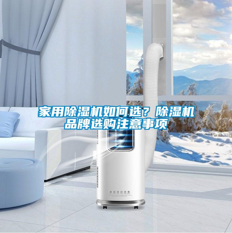 家用除濕機如何選？除濕機品牌選購注意事項