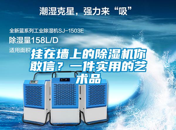 掛在墻上的除濕機(jī)你敢信？一件實(shí)用的藝術(shù)品