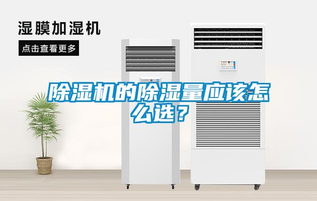 除濕機(jī)的除濕量應(yīng)該怎么選？