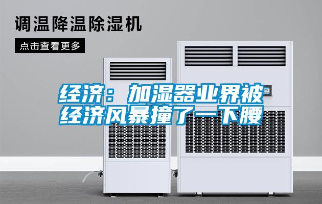 經(jīng)濟：加濕器業(yè)界被經(jīng)濟風(fēng)暴撞了一下腰