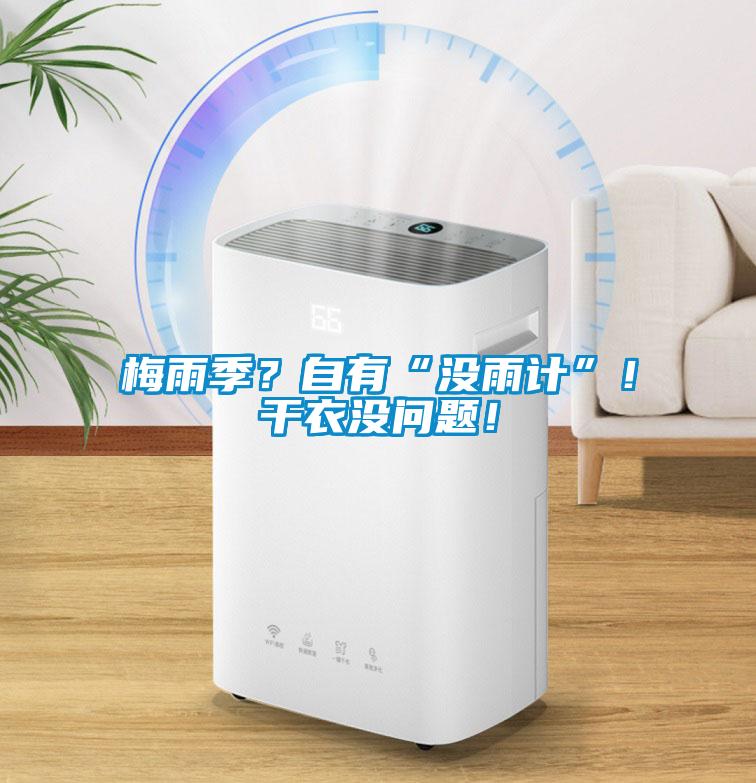梅雨季？自有“沒雨計”！干衣沒問題！