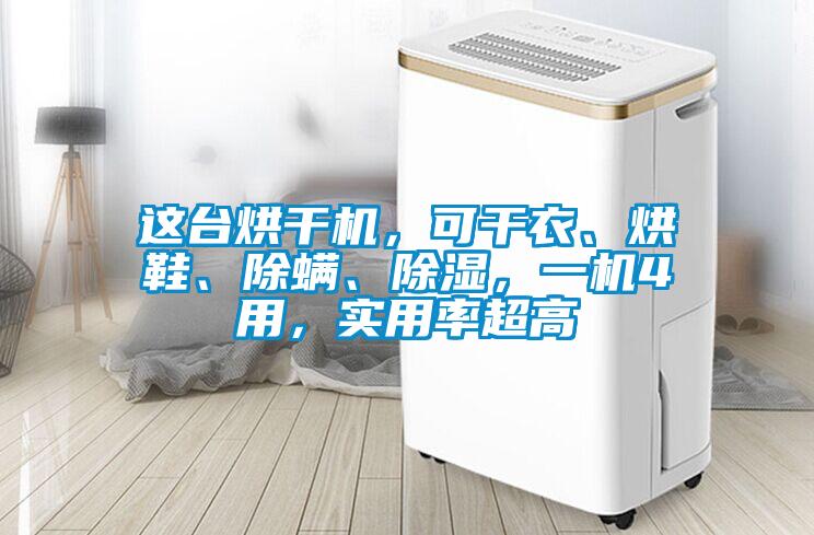 這臺烘干機，可干衣、烘鞋、除螨、除濕，一機4用，實用率超高