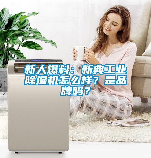 新人爆料：新典工業除濕機怎么樣？是品牌嗎？