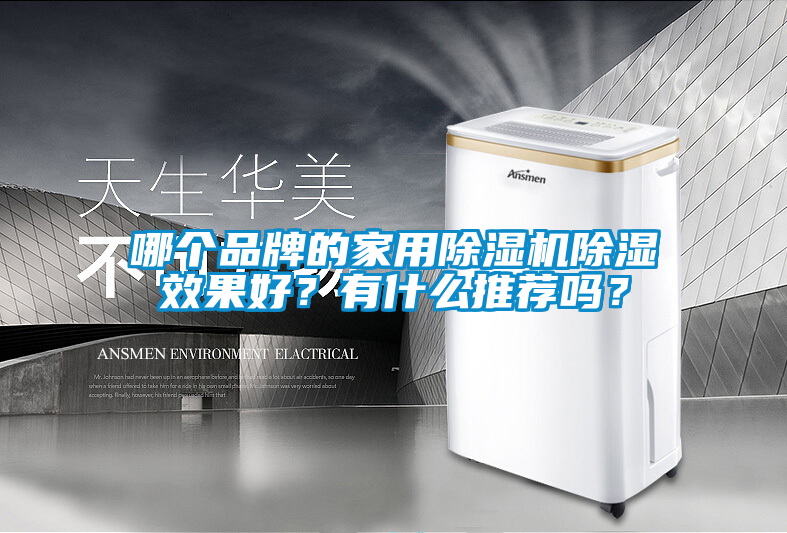 哪個品牌的家用除濕機除濕效果好？有什么推薦嗎？