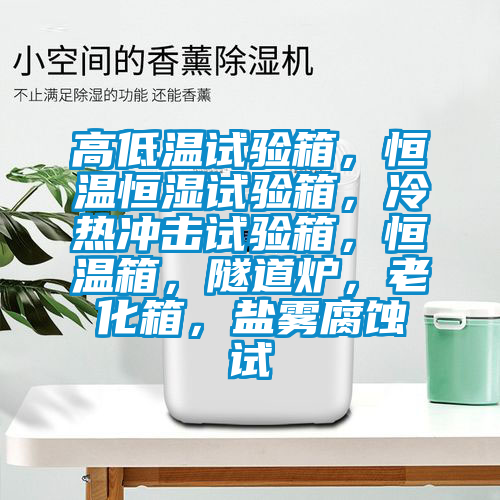 高低溫試驗箱，恒溫恒濕試驗箱，冷熱沖擊試驗箱，恒溫箱，隧道爐，老化箱，鹽霧腐蝕試
