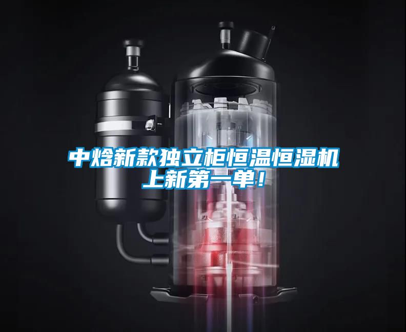 中焓新款獨立柜恒溫恒濕機上新第一單！